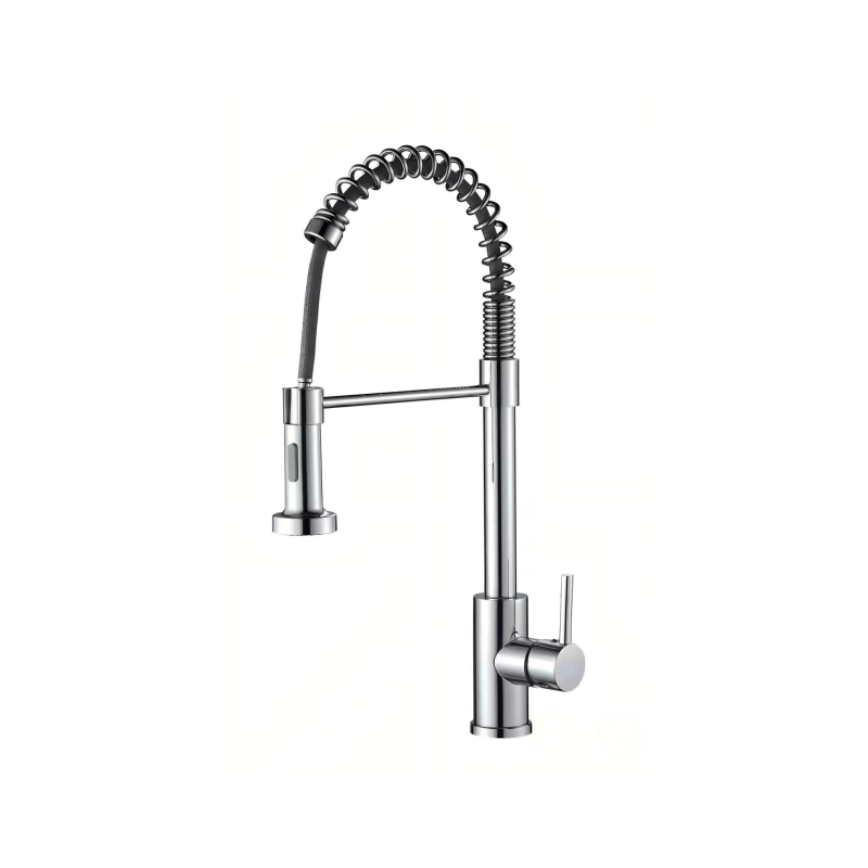 Electroplated 304 spring faucet2