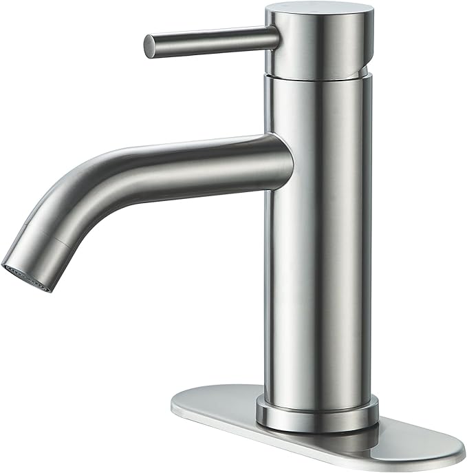 Wire drawing bend faucet