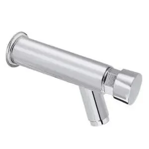 优质易控黄铜主体按钮黄铜脚踏冲水阀座便器
